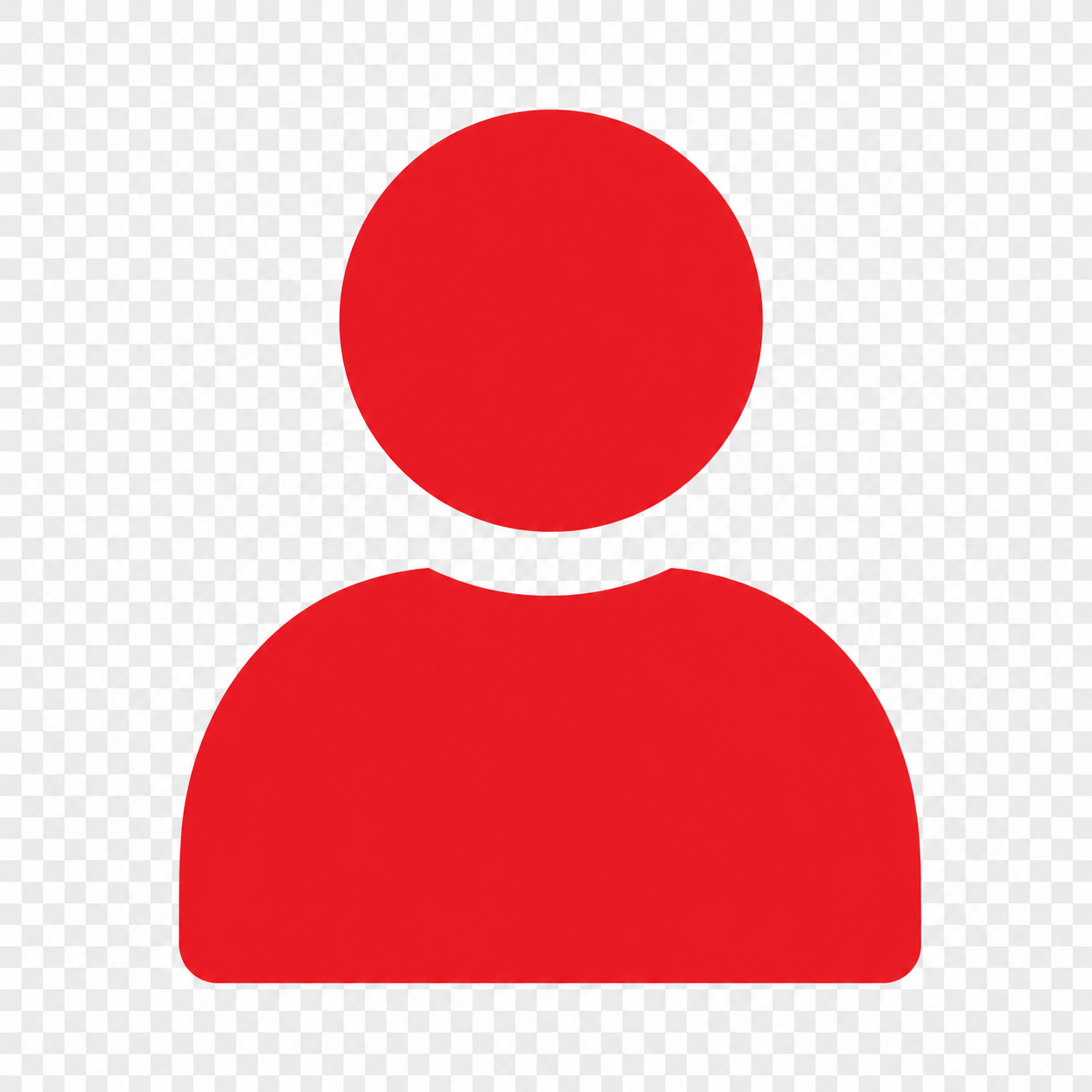 Launch Red Person Icon