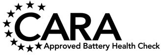 CARA Battery Health Certification Logo BLACK WEB