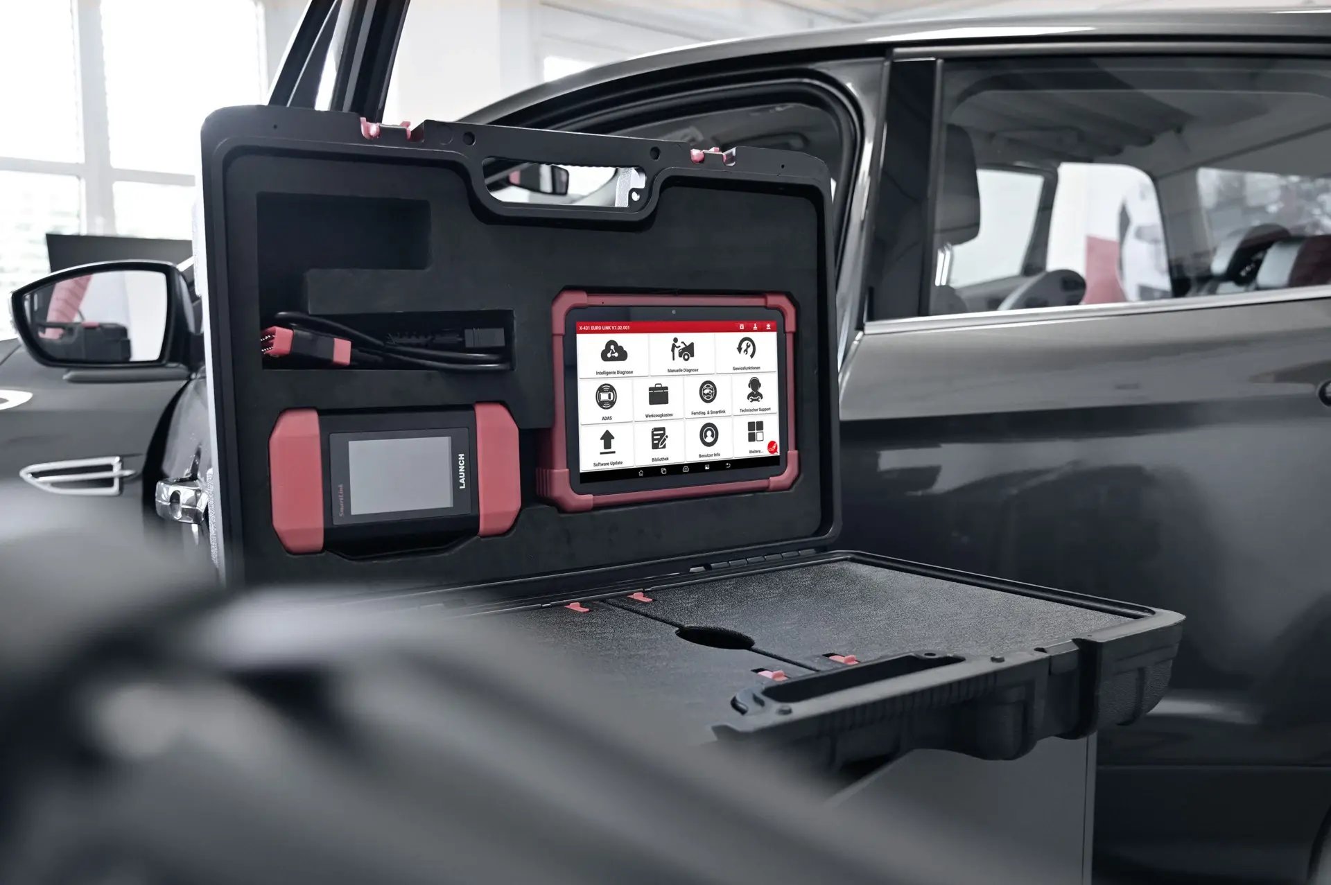 LAUNCH-Europe-Tab-X431-EURO-LINK-koffer