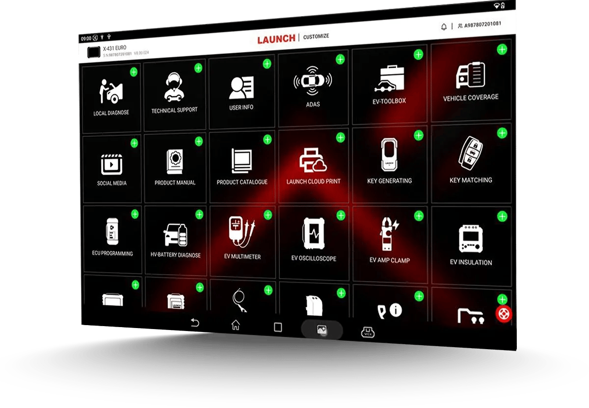 LAUNCH-Europe-X431-EURO-Uebersicht-APK-EN