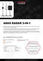 ADAS RADAR 3-IN-1 Datasheet