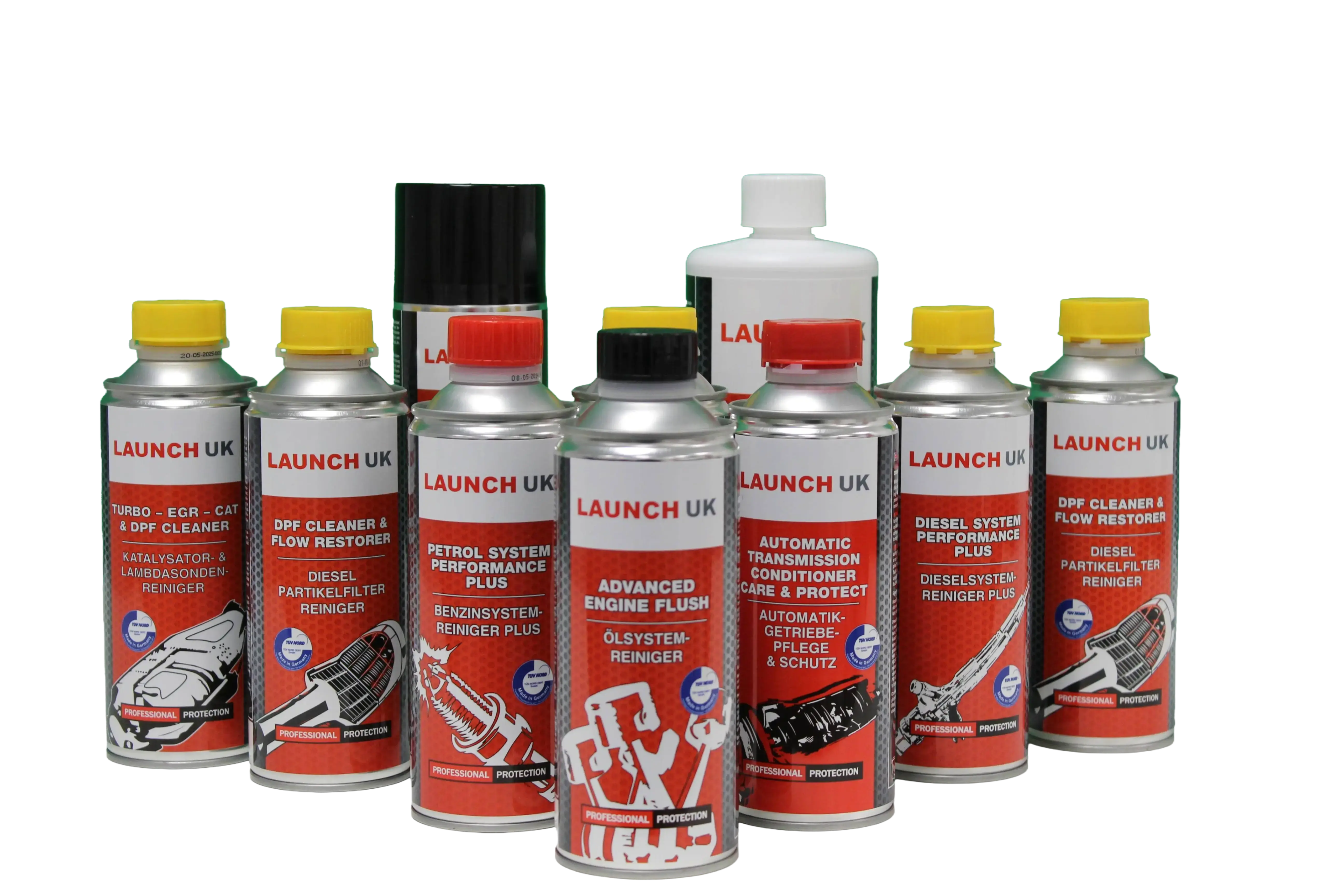 Launch Tech UK professional automotive chemical treatment range for UK and Irish garages